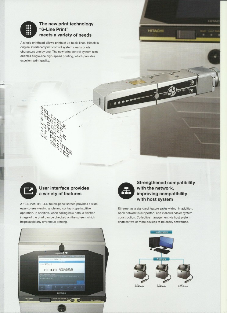 Hitachi UX Series Inkjet Printer0003